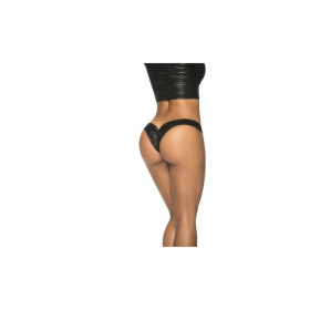 Mini Scrunch Wet Black 